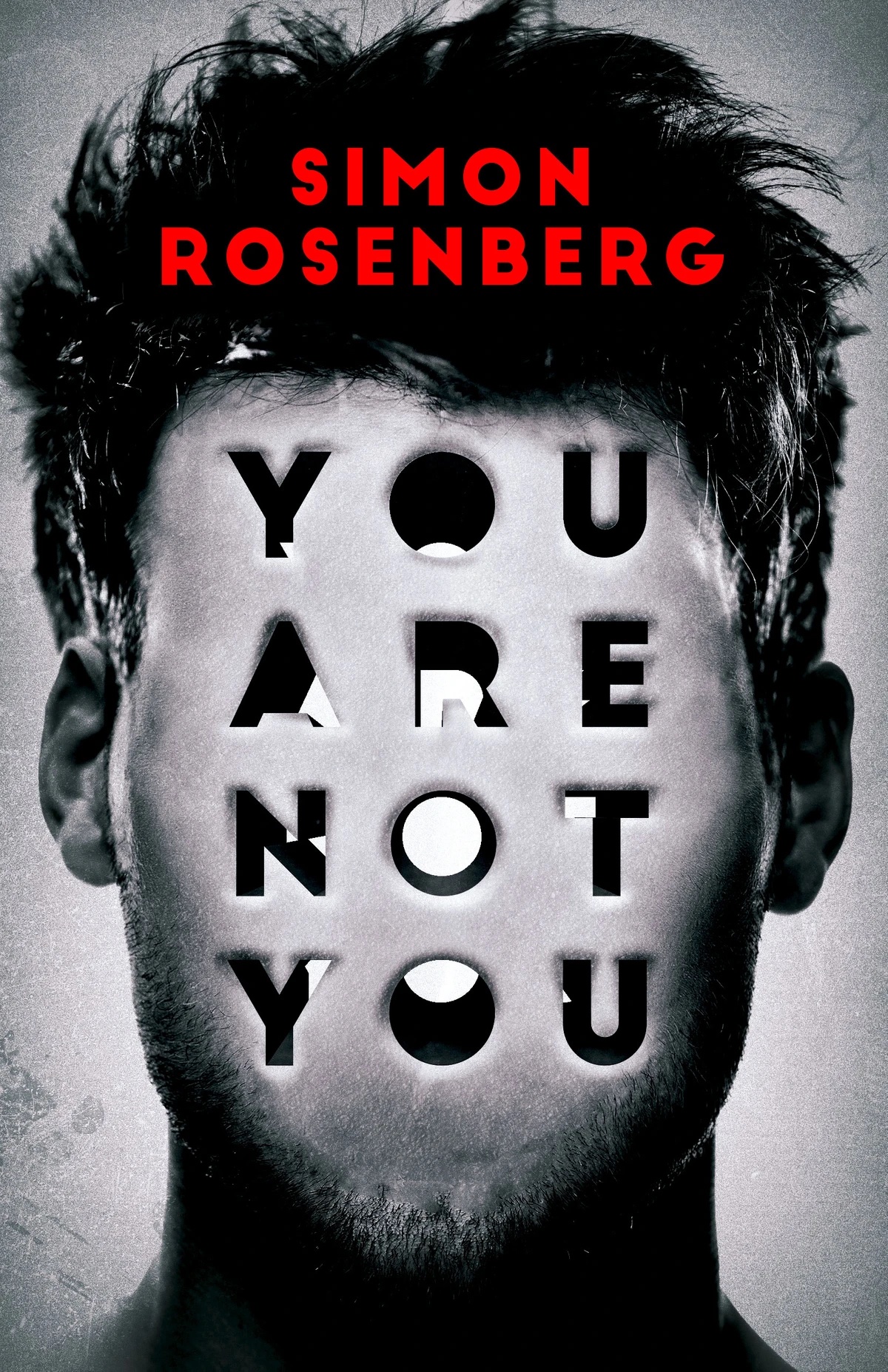 You Are Not You book cover - dark silhouette with text overlay